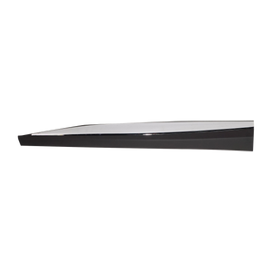 MURANO 15-23 FRONT DOOR MOLDING LH, Lower Textured Black, w/ Chrome Molding, w/o Midnight Special Edition Package