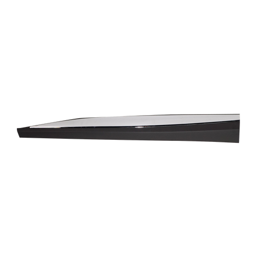 MURANO 15-23 FRONT DOOR MOLDING LH, Lower Textured Black, w/ Chrome Molding, w/o Midnight Special Edition Package