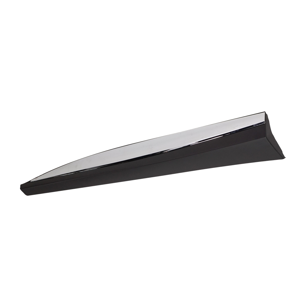 MURANO 15-23 FRONT DOOR MOLDING LH, Lower Textured Black, w/ Chrome Molding, w/o Midnight Special Edition Package