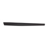 MURANO 15-23 FRONT DOOR MOLDING LH, Lower Textured Black, w/ Chrome Molding, w/o Midnight Special Edition Package