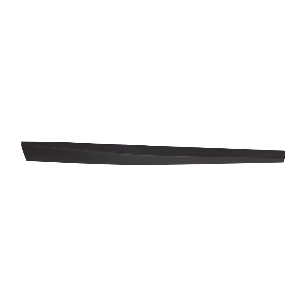 MURANO 15-23 FRONT DOOR MOLDING LH, Lower Textured Black, w/ Chrome Molding, w/o Midnight Special Edition Package