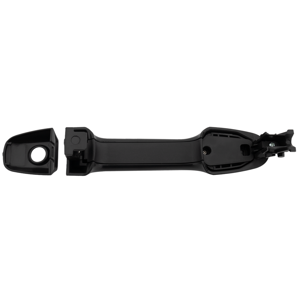 MURANO 05-07/FX35/FX45 03-08 FRONT EXTERIOR DOOR HANDLE LH, Chrome, w/ Keyhole, w/ Smart Entry System, Handle+Cover