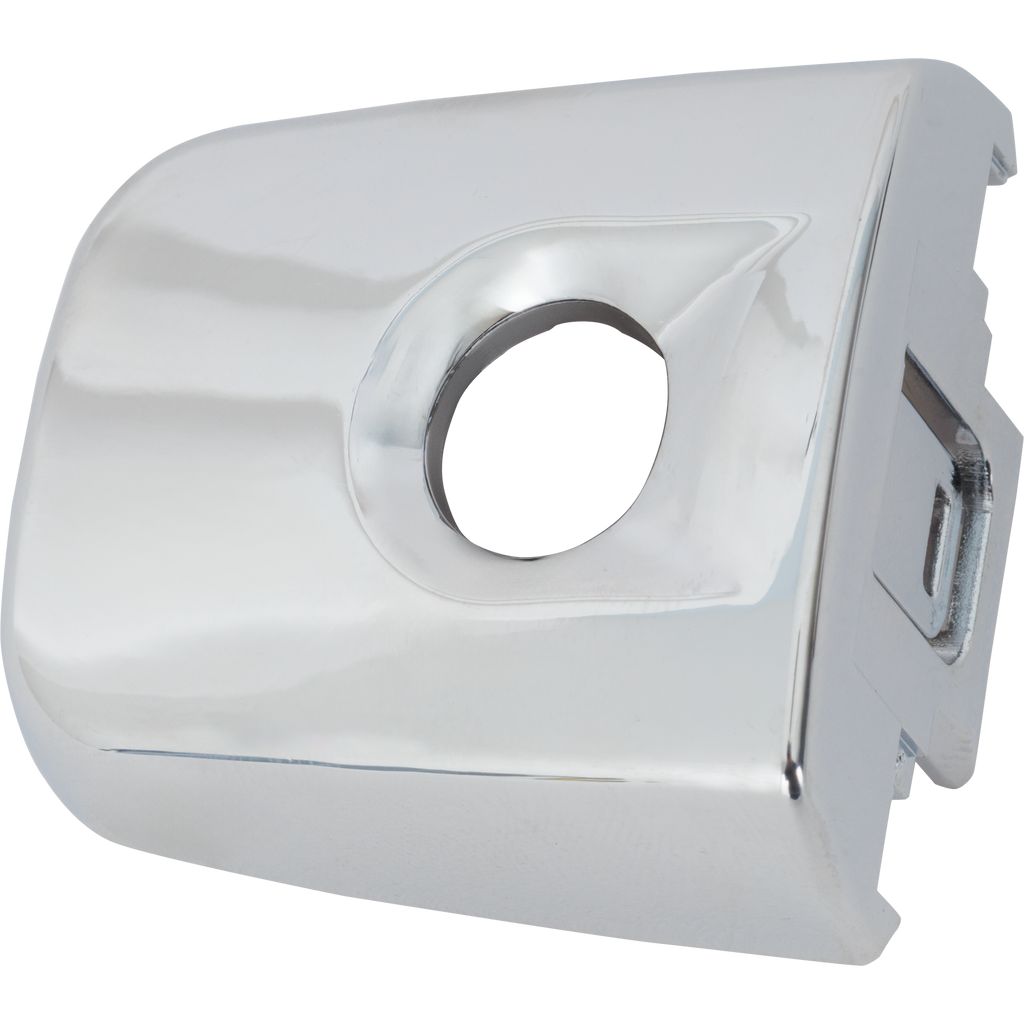 ROGUE 14-20/MURANO 15-21 FRONT EXTERIOR DOOR HANDLE LH, Chrome, w/ Keyhole, w/ Smart Entry System, w/ Button, Handle+Cover