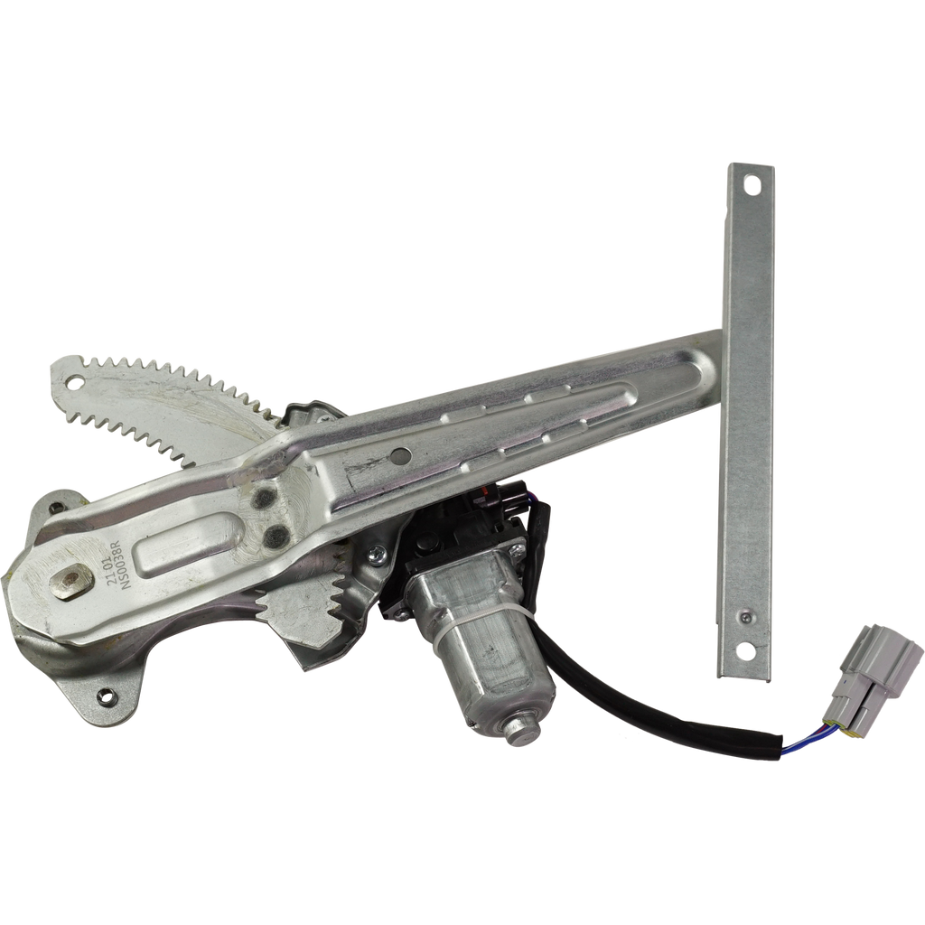 LEAF 13-22/SENTRA 20-23 REAR WINDOW REGULATOR RH, Power, w/ Motor, 2 Pin