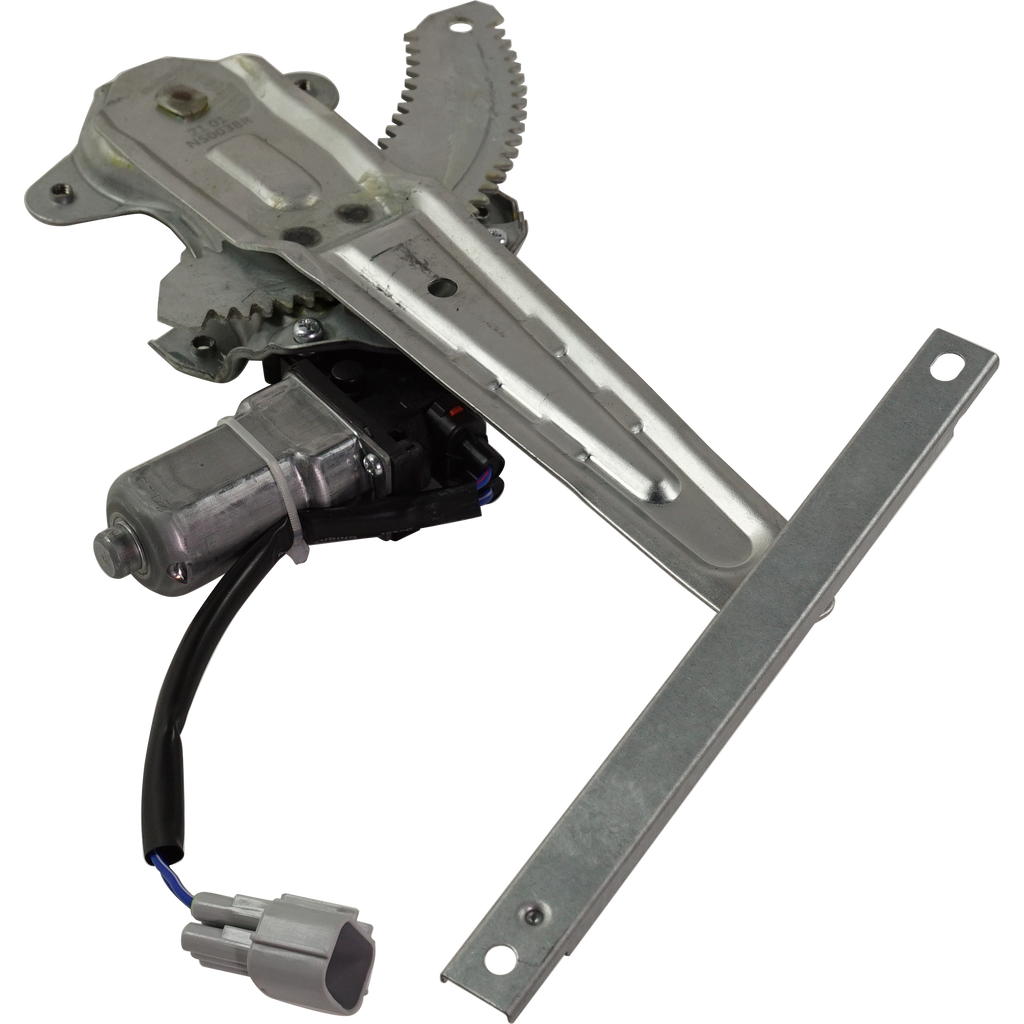 LEAF 13-22/SENTRA 20-23 REAR WINDOW REGULATOR RH, Power, w/ Motor, 2 Pin