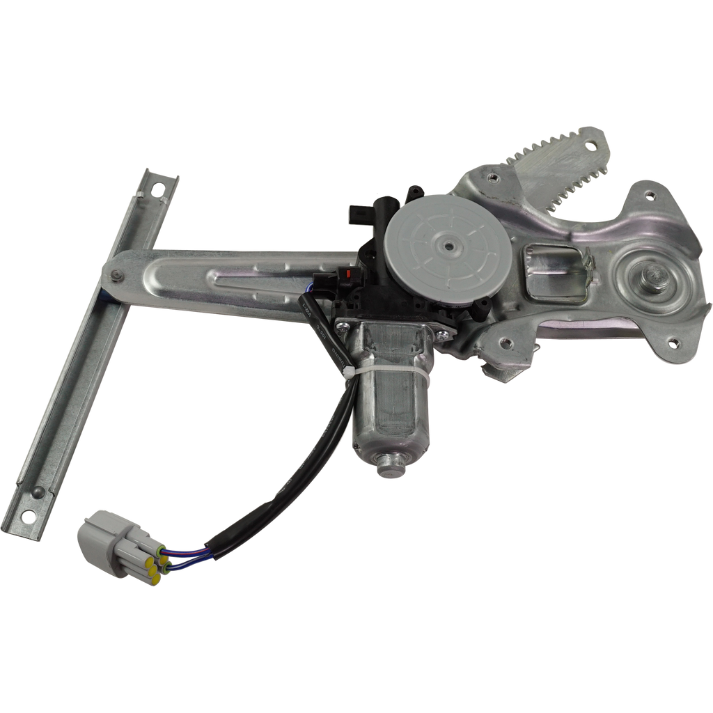 LEAF 13-22/SENTRA 20-23 REAR WINDOW REGULATOR RH, Power, w/ Motor, 2 Pin