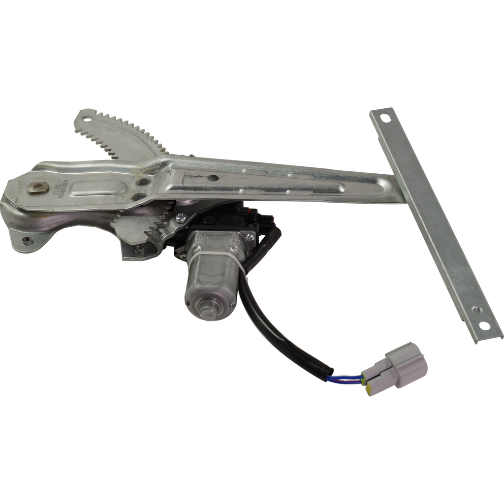 LEAF 13-22/SENTRA 20-23 REAR WINDOW REGULATOR RH, Power, w/ Motor, 2 Pin