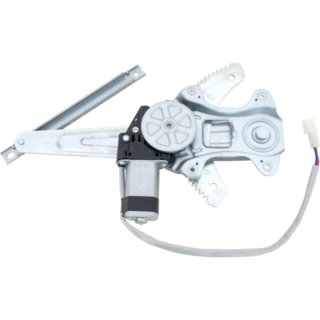 VERSA 12-21/VERSA NOTE 14-19/KICKS 18-21 REAR WINDOW REGULATOR RH, Power, w/ Motor, 2 Pins, (Versa 12-19, Sedan)