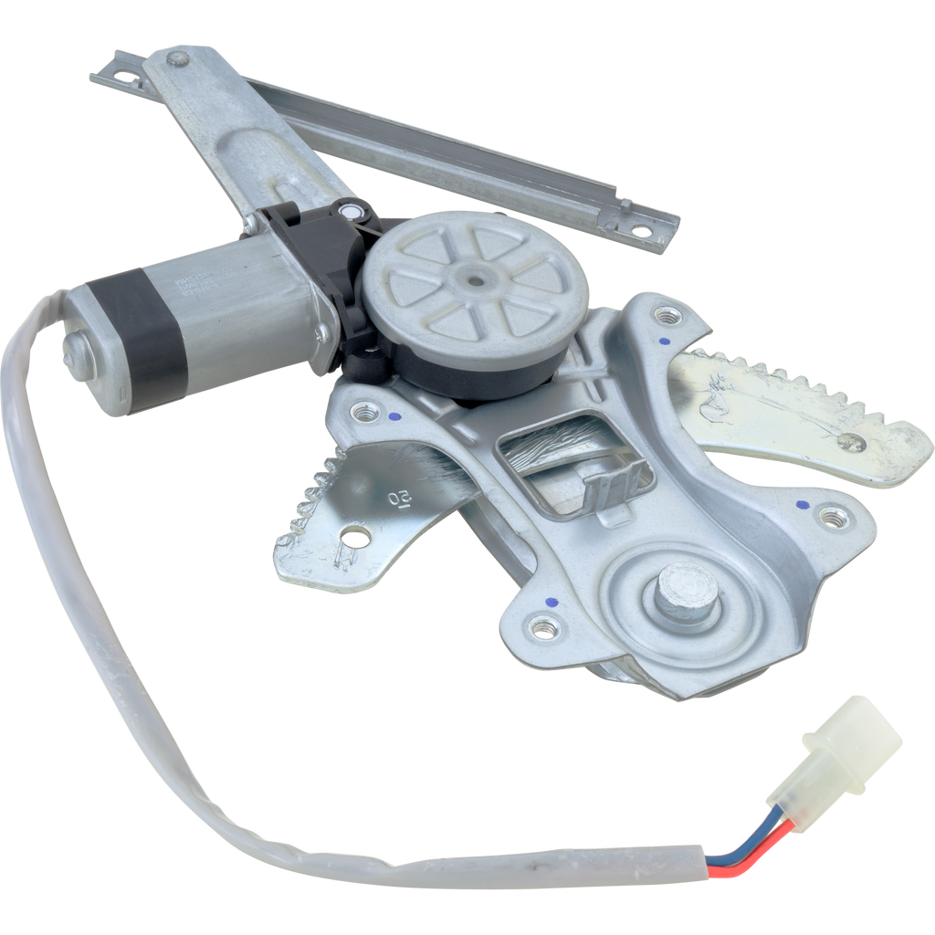 VERSA 12-21/VERSA NOTE 14-19/KICKS 18-21 REAR WINDOW REGULATOR RH, Power, w/ Motor, 2 Pins, (Versa 12-19, Sedan)