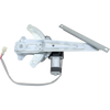 VERSA 12-21/VERSA NOTE 14-19/KICKS 18-21 REAR WINDOW REGULATOR RH, Power, w/ Motor, 2 Pins, (Versa 12-19, Sedan)