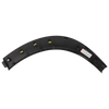 ROGUE 21-23 REAR WHEEL OPENING MOLDING RH, Mounted on Quarter Panel, Textured, Japan Built Vehicle - CAPA