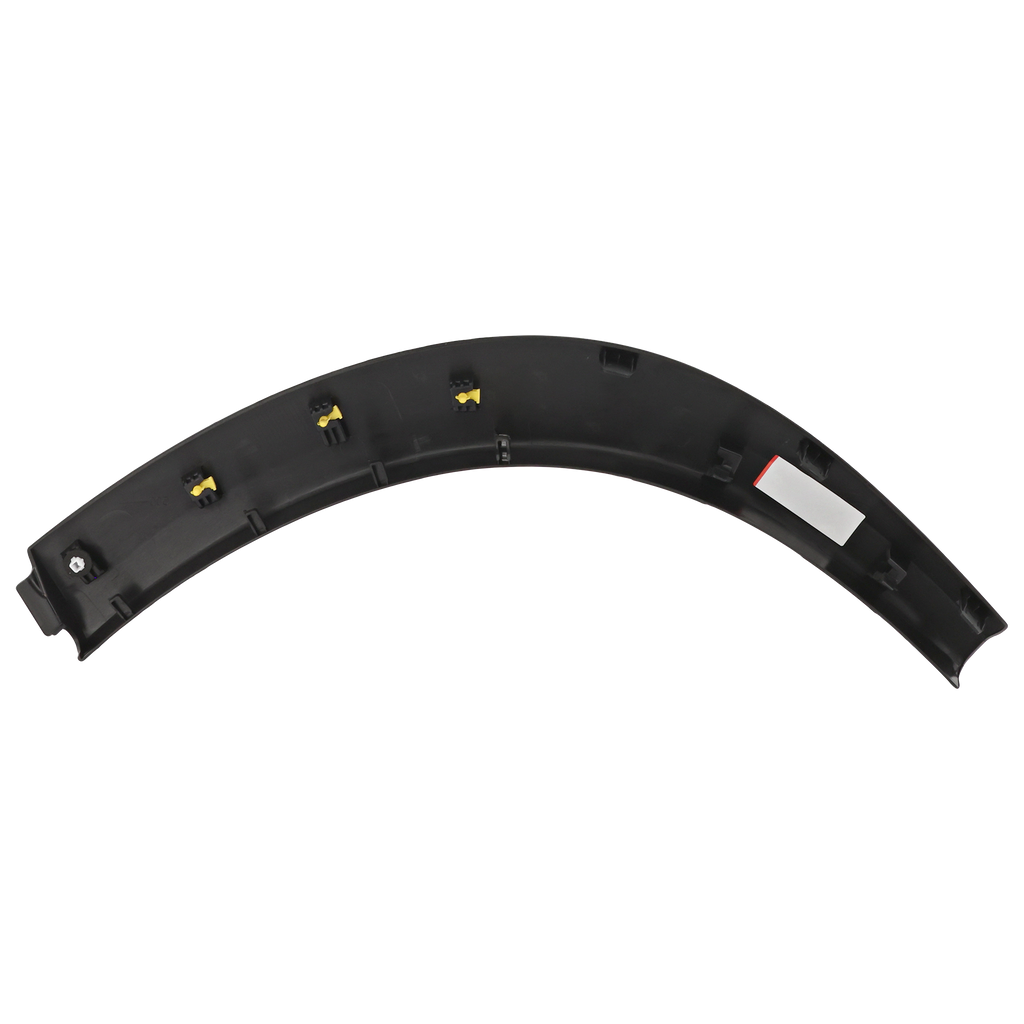 ROGUE 21-23 REAR WHEEL OPENING MOLDING RH, Mounted on Quarter Panel, Textured, Japan Built Vehicle - CAPA