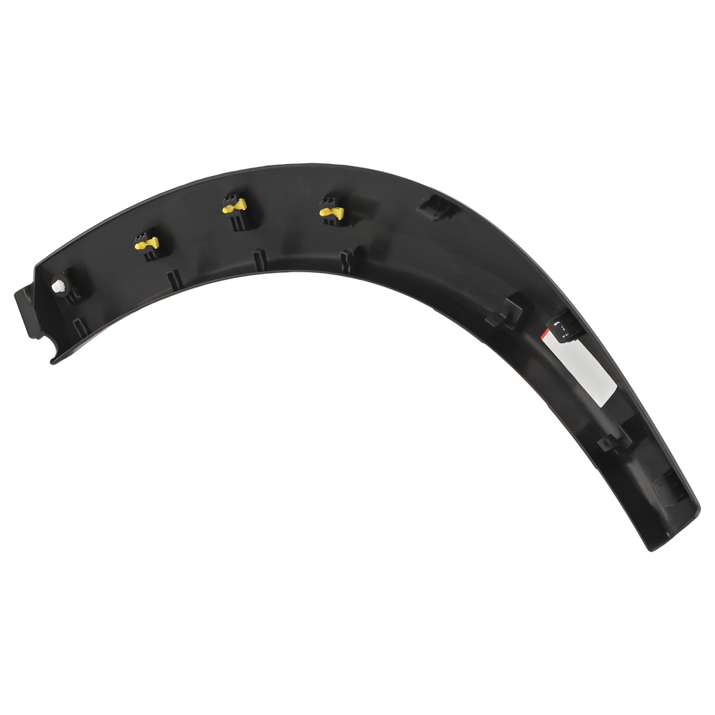 ROGUE 21-23 REAR WHEEL OPENING MOLDING RH, Mounted on Quarter Panel, Textured, Japan Built Vehicle - CAPA