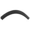 ROGUE 21-23 REAR WHEEL OPENING MOLDING LH, Mounted on Quarter Panel, Textured, Japan Built Vehicle - CAPA