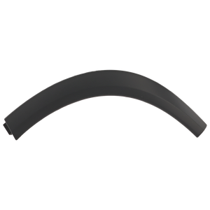 ROGUE 21-23 REAR WHEEL OPENING MOLDING LH, Mounted on Quarter Panel, Textured, Japan Built Vehicle - CAPA
