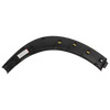 ROGUE 21-23 REAR WHEEL OPENING MOLDING LH, Mounted on Quarter Panel, Textured, Japan Built Vehicle - CAPA