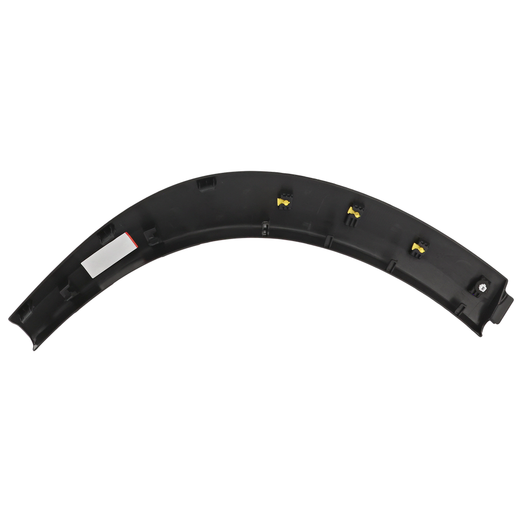 ROGUE 21-23 REAR WHEEL OPENING MOLDING LH, Mounted on Quarter Panel, Textured, Japan Built Vehicle - CAPA