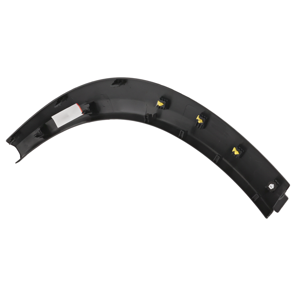 ROGUE 21-23 REAR WHEEL OPENING MOLDING LH, Mounted on Quarter Panel, Textured, Japan Built Vehicle - CAPA
