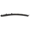 ROGUE 21-23 REAR WHEEL OPENING MOLDING LH, Mounted on Quarter Panel, Textured, Japan Built Vehicle - CAPA