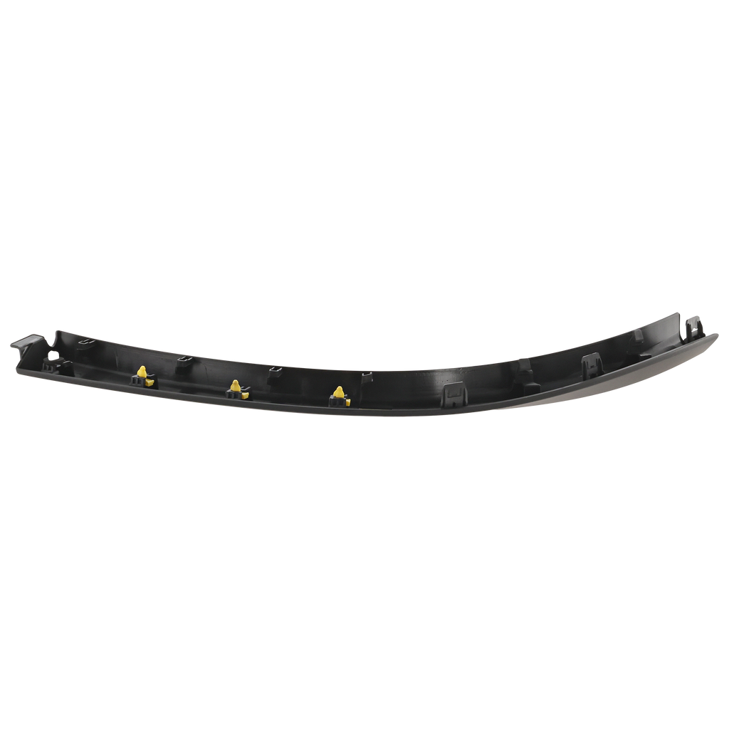 ROGUE 21-23 REAR WHEEL OPENING MOLDING LH, Mounted on Quarter Panel, Textured, Japan Built Vehicle - CAPA