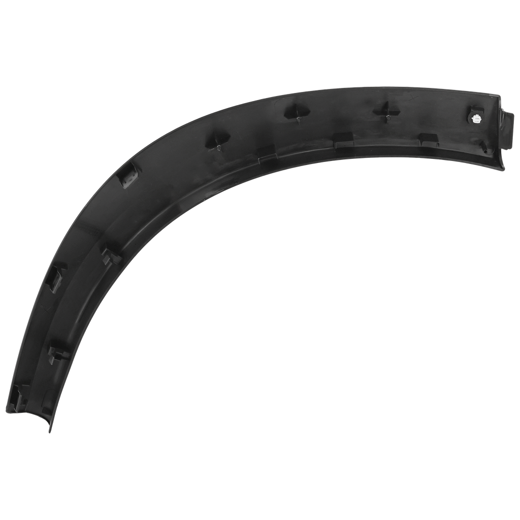 ROGUE 21-23 REAR WHEEL OPENING MOLDING LH, Mounted on Quarter Panel, Textured, USA Built Vehicle