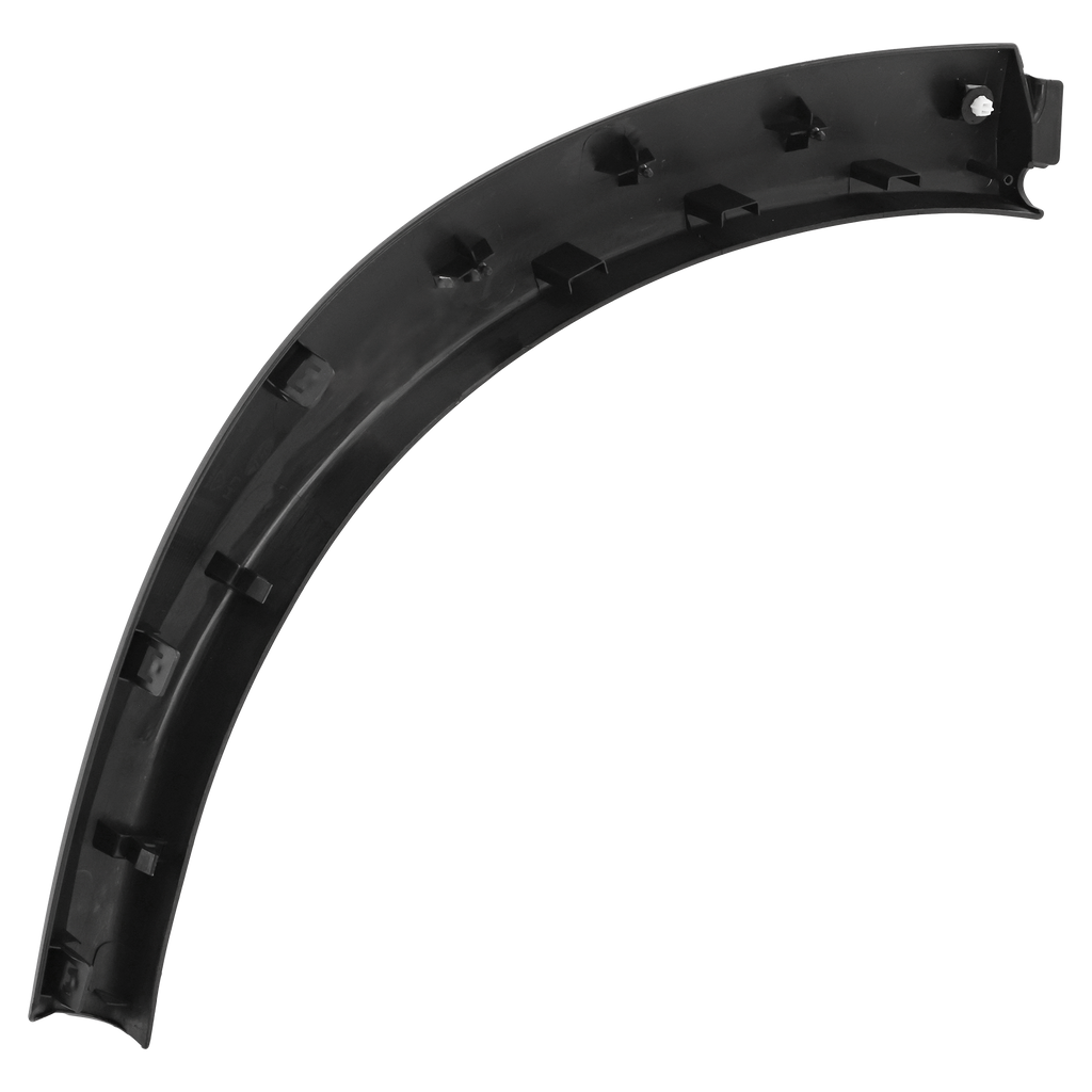 ROGUE 21-23 REAR WHEEL OPENING MOLDING LH, Mounted on Quarter Panel, Textured, USA Built Vehicle