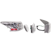 SENTRA 13-15 TAIL LAMP RH AND LH, Inner and Outer, Assembly, LED, Clear Lens, 4-Piece