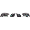 SENTRA 13-15 TAIL LAMP RH AND LH, Inner and Outer, Assembly, LED, Clear Lens, 4-Piece