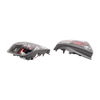 ALTIMA 07-09 TAIL LAMP RH AND LH, Assembly, LED, Black, Hybrid Model, 2-Piece