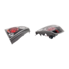 ALTIMA 07-09 TAIL LAMP RH AND LH, Assembly, LED, Black, Hybrid Model, 2-Piece