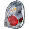 ALTIMA 02-06 TAIL LAMP RH AND LH, Assembly, LED, Clear and Red Lens, Gun Metal Interior, 2-Piece