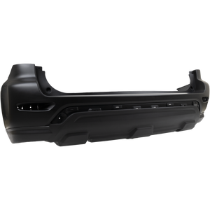 PATHFINDER 17-19 REAR BUMPER COVER, Primed, w/o Wheel Opening Molding and Object Sensor Holes