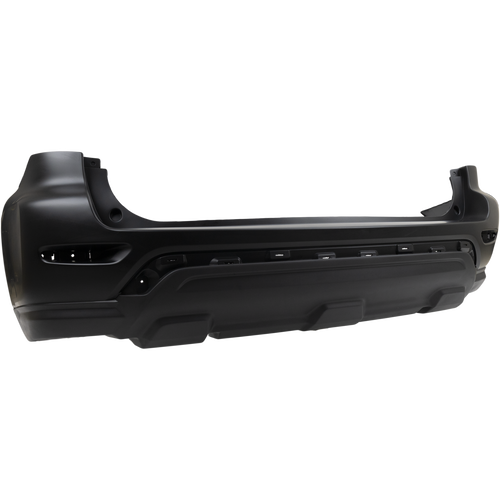 PATHFINDER 17-19 REAR BUMPER COVER, Primed, w/o Wheel Opening Molding and Object Sensor Holes