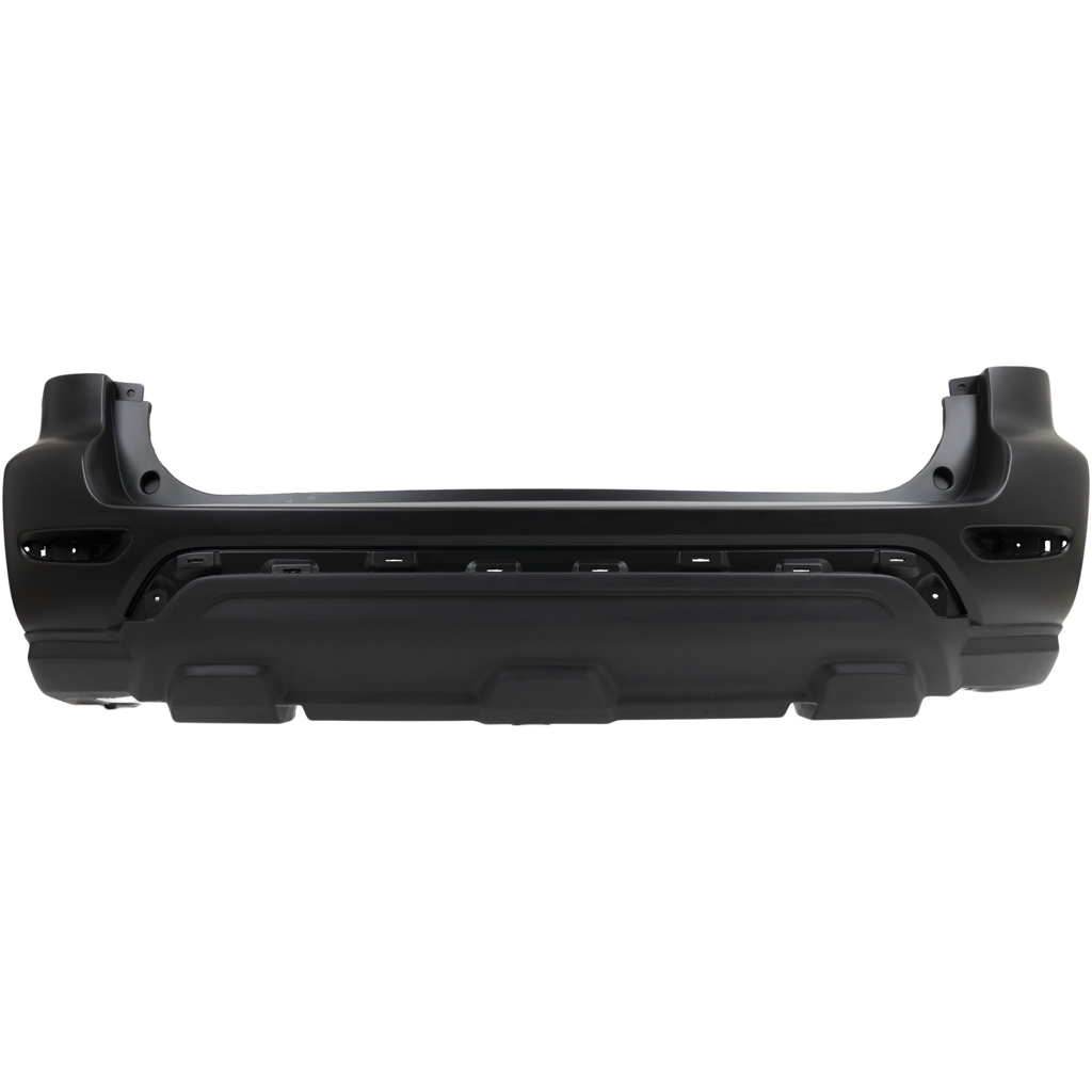 PATHFINDER 17-19 REAR BUMPER COVER, Primed, w/o Wheel Opening Molding and Object Sensor Holes