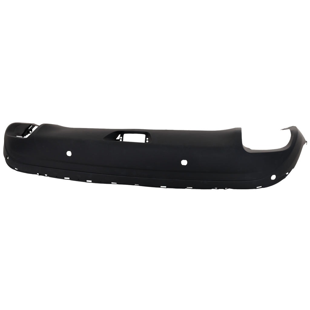 MURANO 19-23 REAR BUMPER COVER, Lower, Textured Black, SL/Platinum/(SV Models, w/ Parking Aid Sensor Holes)