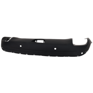 MURANO 19-23 REAR BUMPER COVER, Lower, Textured Black, SL/Platinum/(SV Models, w/ Parking Aid Sensor Holes)