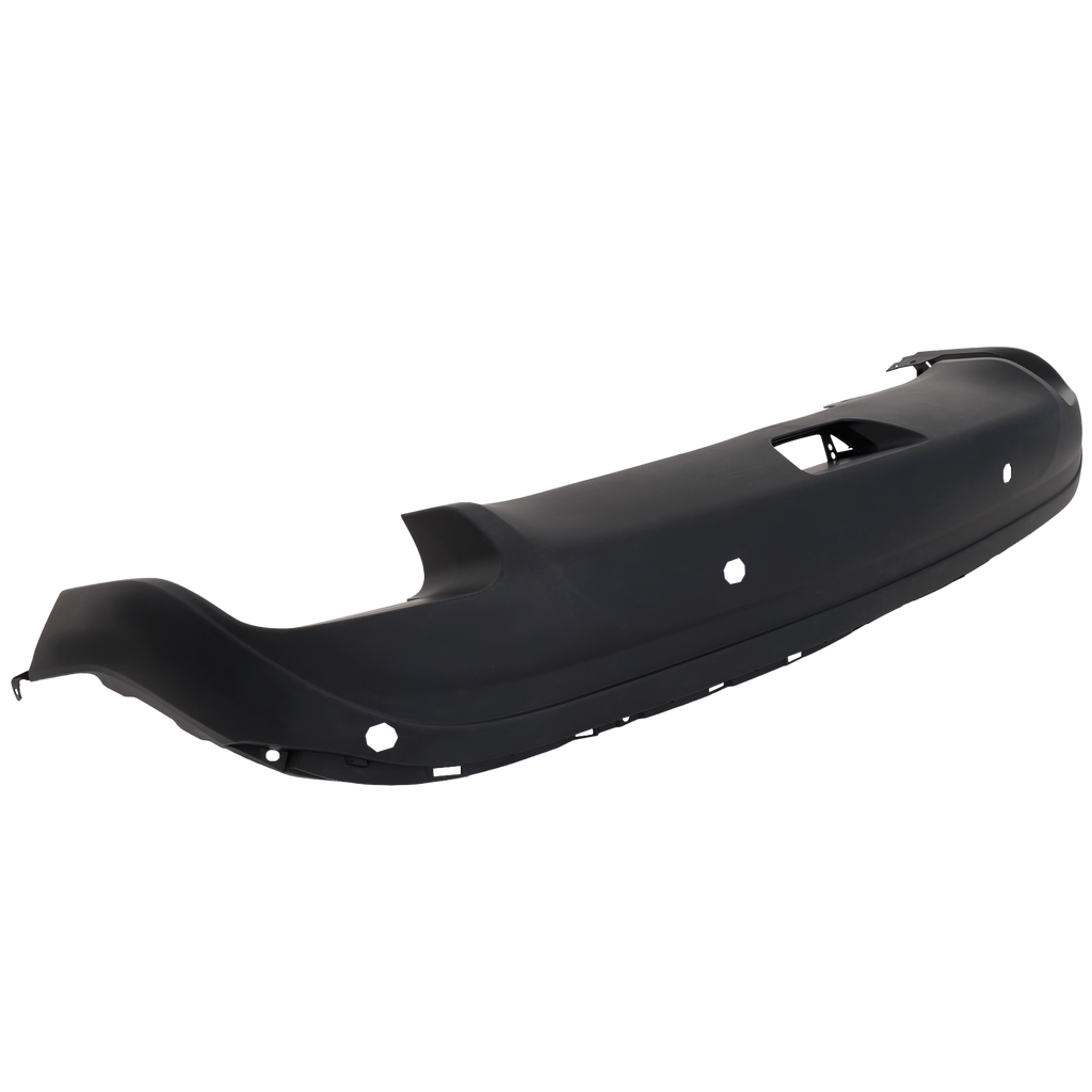 MURANO 19-23 REAR BUMPER COVER, Lower, Textured Black, SL/Platinum/(SV Models, w/ Parking Aid Sensor Holes)