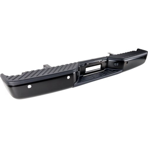 TITAN 08-12 STEP BUMPER, FACE BAR AND PAD, w/ Pad Provision, w/o Mounting Bracket, Textured, w/ Park Distance Sensor Holes, w/o Towing Package, PRO-4X Model