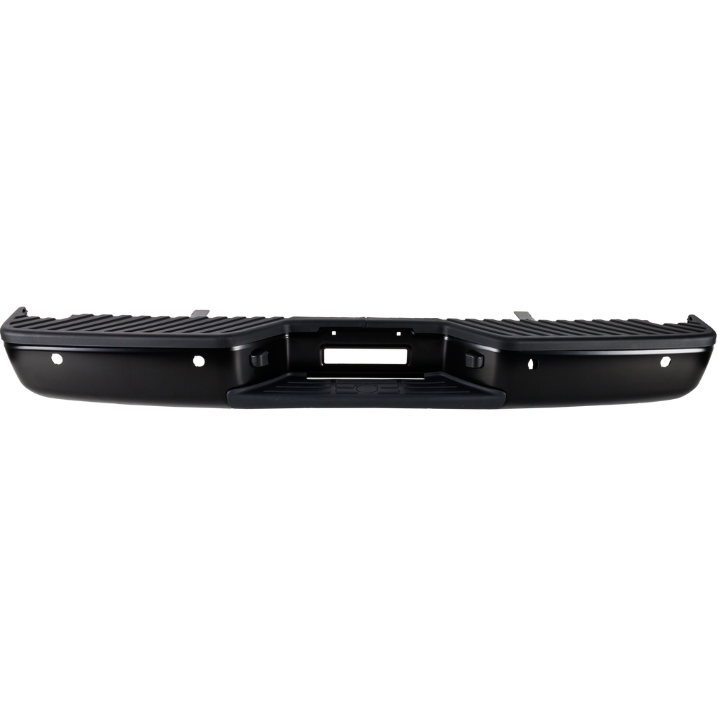 TITAN 08-12 STEP BUMPER, FACE BAR AND PAD, w/ Pad Provision, w/o Mounting Bracket, Textured, w/ Park Distance Sensor Holes, w/o Towing Package, PRO-4X Model