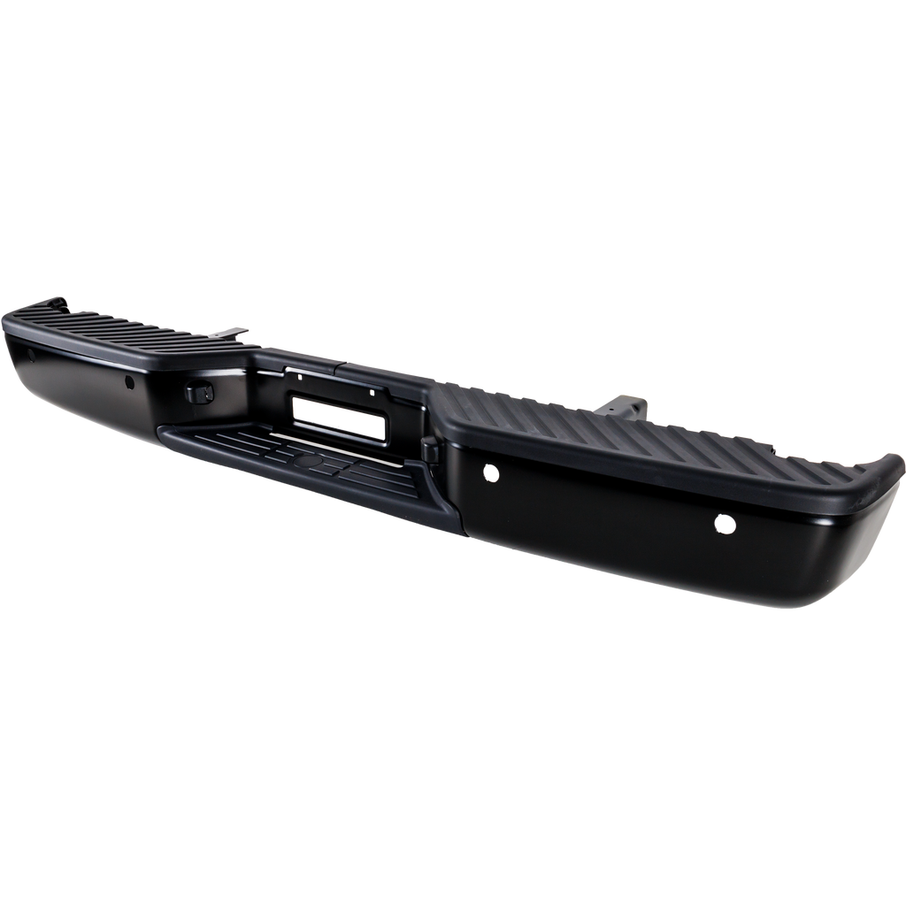 TITAN 08-12 STEP BUMPER, FACE BAR AND PAD, w/ Pad Provision, w/o Mounting Bracket, Textured, w/ Park Distance Sensor Holes, w/o Towing Package, PRO-4X Model