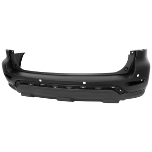 PATHFINDER 17-20 REAR BUMPER COVER, Primed, w/ Object Sensor Holes, w/o Towing Hitch Holes