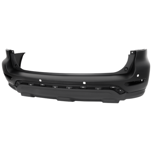 PATHFINDER 17-20 REAR BUMPER COVER, Primed, w/ Object Sensor Holes, w/o Towing Hitch Holes