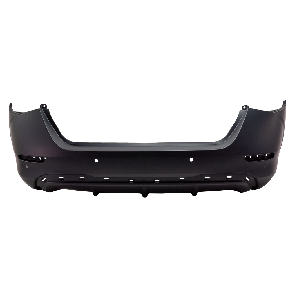 SENTRA 20-21 REAR BUMPER COVER, Primed, w/ Parking Aid Sensor Holes