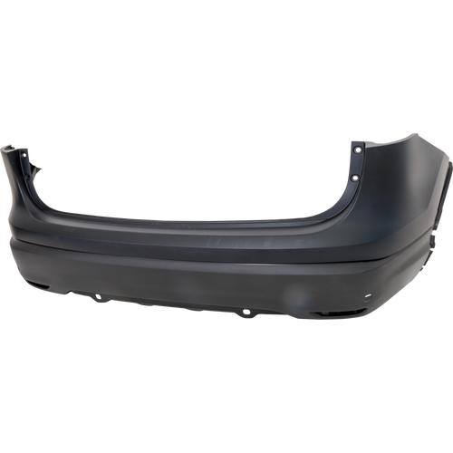 ROGUE SPORT 19-22 REAR BUMPER COVER, Primed, w/ Parking Aid Sensor Holes, SL/SV Models - CAPA