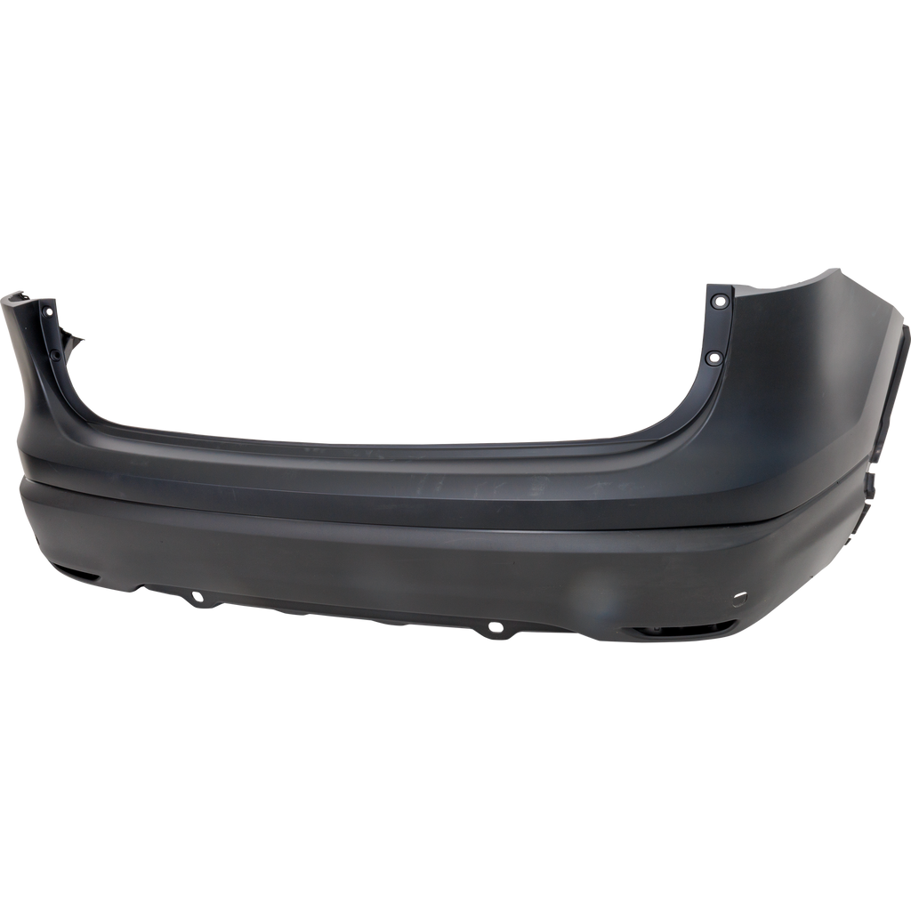 ROGUE SPORT 19-22 REAR BUMPER COVER, Primed, w/ Parking Aid Sensor Holes, SL/SV Models