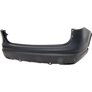 ROGUE SPORT 19-22 REAR BUMPER COVER, Primed, w/ Parking Aid Sensor Holes, SL/SV Models