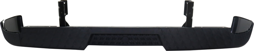 TITAN 17-19/TITAN XD 16-19 STEP BUMPER, FACE BAR AND PAD, w/ Pad Provision, w/o Mounting Bracket, Black, w/o Tow Hitch and Blind Spot Detection, w/o Parking Aid Sensor Holes