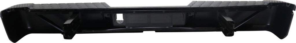 TITAN 17-19/TITAN XD 16-19 STEP BUMPER, FACE BAR AND PAD, w/ Pad Provision, w/o Mounting Bracket, Black, w/o Tow Hitch and Blind Spot Detection, w/o Parking Aid Sensor Holes
