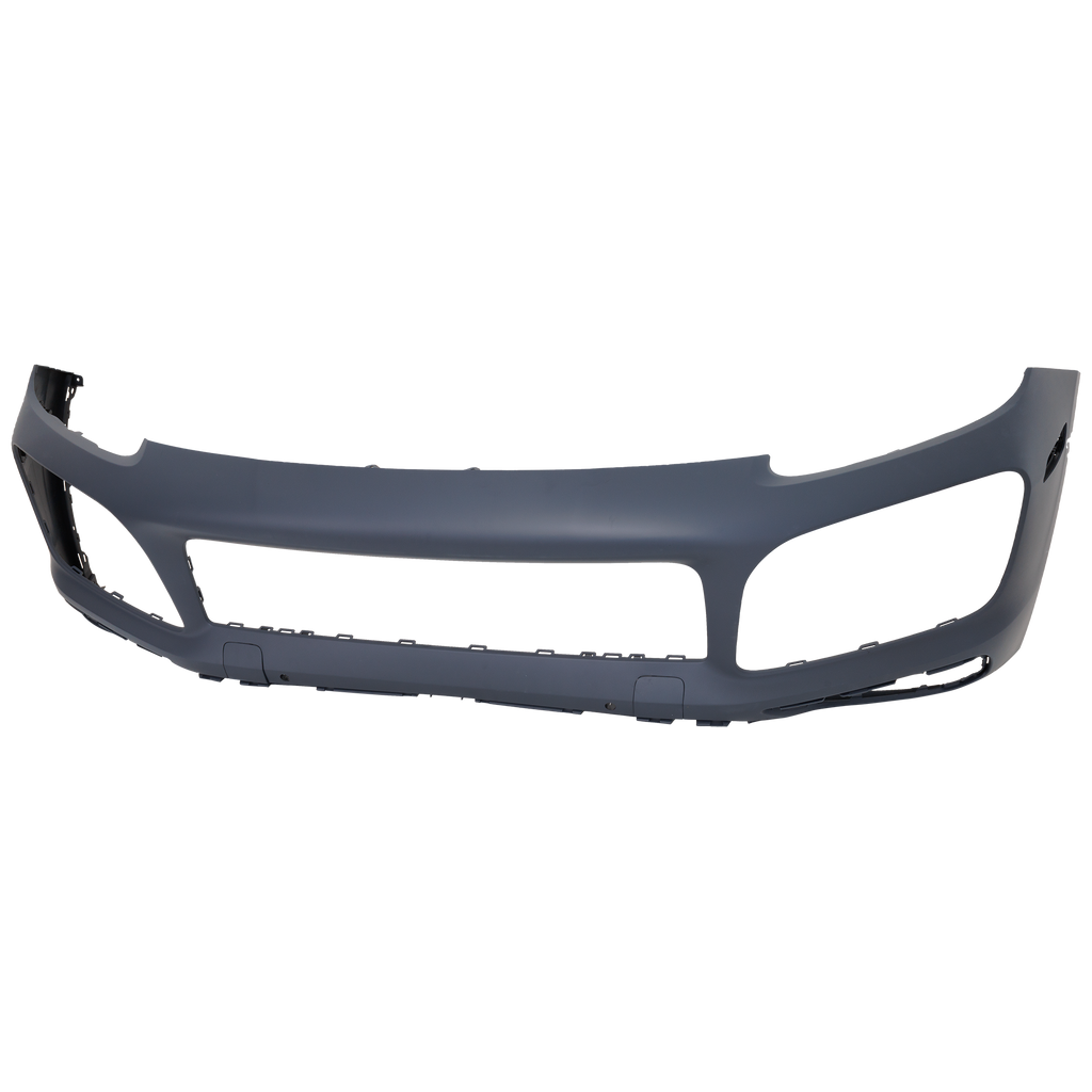 CAYENNE 19-22 FRONT BUMPER COVER, Primed, w/o Park Assist Sensor Holes, (Base/S, w/ Sport Design Package)/GTS/Turbo Models