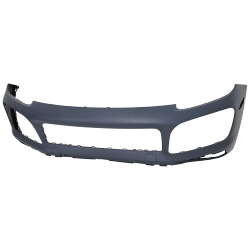 CAYENNE 19-22 FRONT BUMPER COVER, Primed, w/o Park Assist Sensor Holes, (Base/S, w/ Sport Design Package)/GTS/Turbo Models